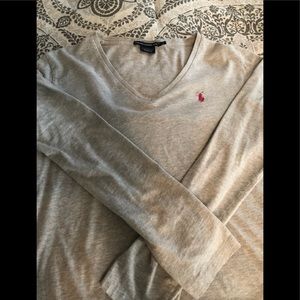 Long sleeve polo tshirt